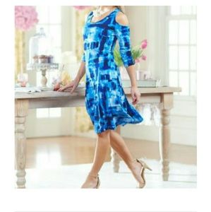 Dress 3/4 sleeves 1x